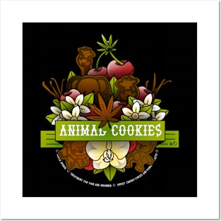 Animal Cookies Posters and Art